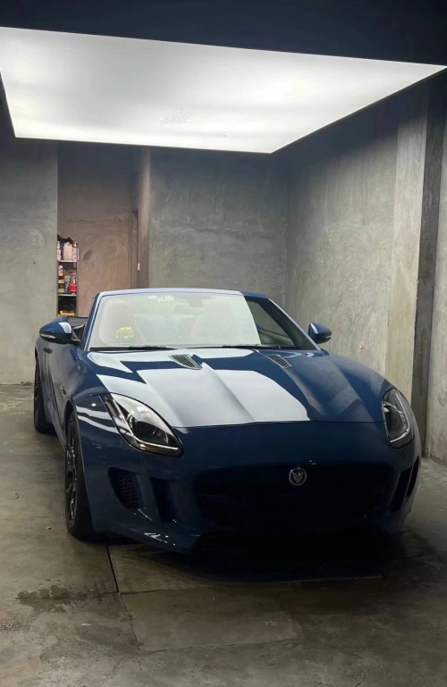 Ravoony Plus PET Porsche Gloss Neptune Blue Vinyl Car Wrap review 