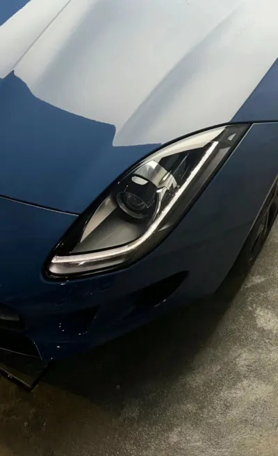 Ravoony Plus Porsche Gloss Neptune Blue Vinyl Car Wrap review Chrishon Thomas 01