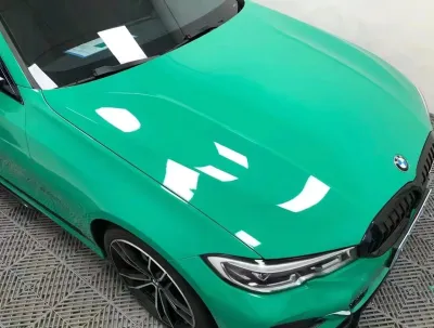 Ravoony Plus Gloss Vintage Green Car Viny Wrap review Cody Altamirano-ince 00