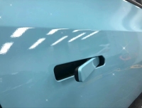 Ravoony Plus Glossy Crystal Light Blue Car Vinyl Wrap review 1