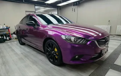   Ravoony Plus Ultra Gloss Metal Paint Grape Purple Vinyl Wrap review Cameron Jones
