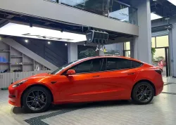  Ravoony Plus Glossy Metal Paint Orange Car Wrap review Erlinda Rodriguez 01