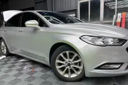 Ravoony Plus Matte Metallic Silver Glitter Car Wrap review Isaiah Leano 01