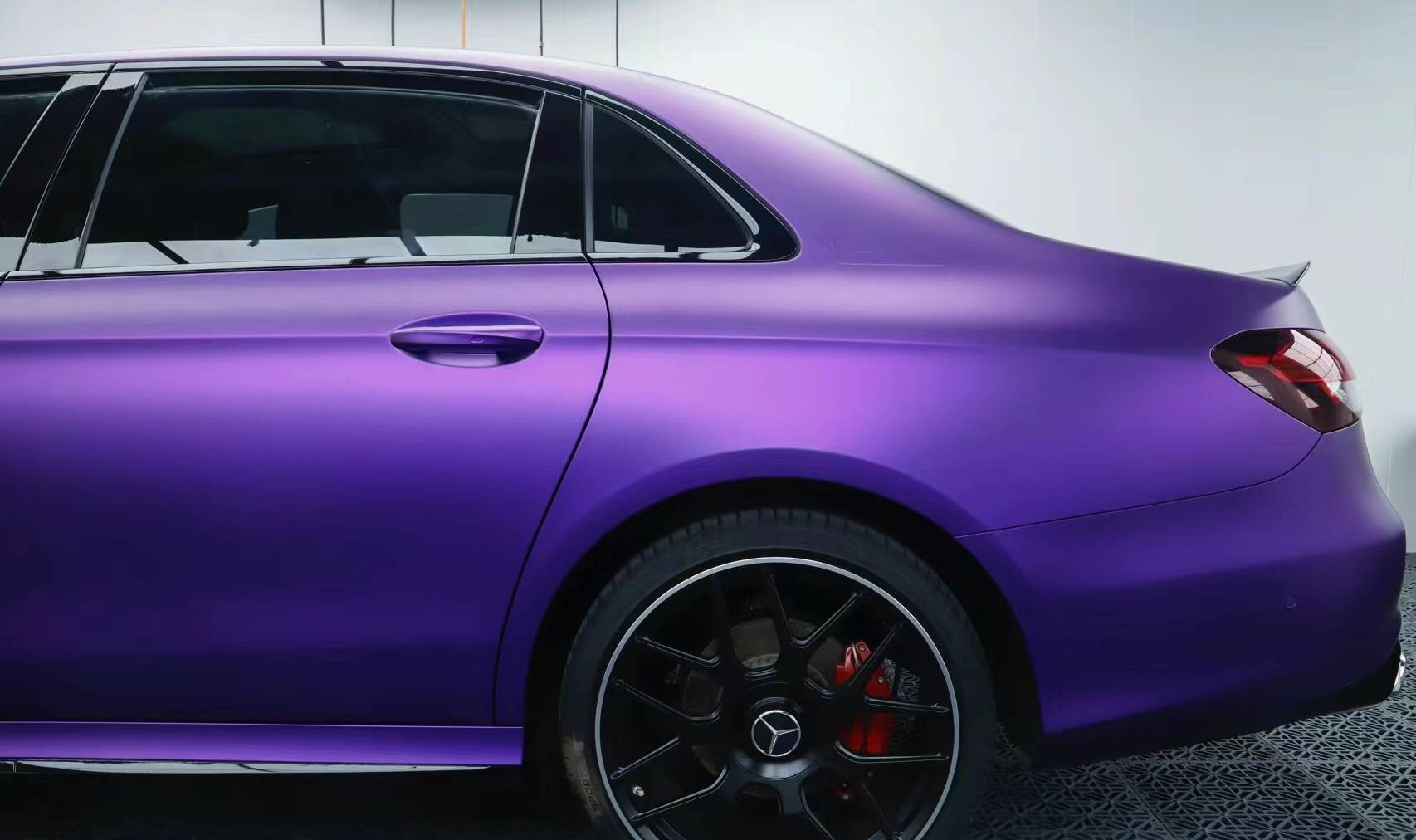 Ravoony Plus Matte Heavy Metal Sparkle Purple Car Wrap review Isaiah Raskel 01