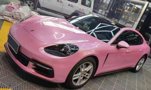Ravoony Plus Glossy Metal Paint Shell Pink Car Wrap review