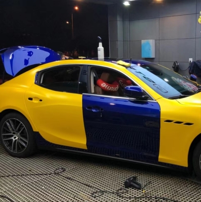 Ravoony Plus Matte Pure Metal Yellow Gold Vinyl Wrap review Eugenio Luzi