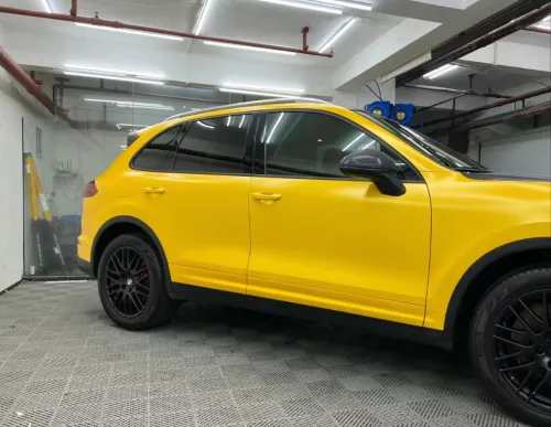 Ravoony Plus Matte Pure Metal Yellow Gold Vinyl Wrap review 