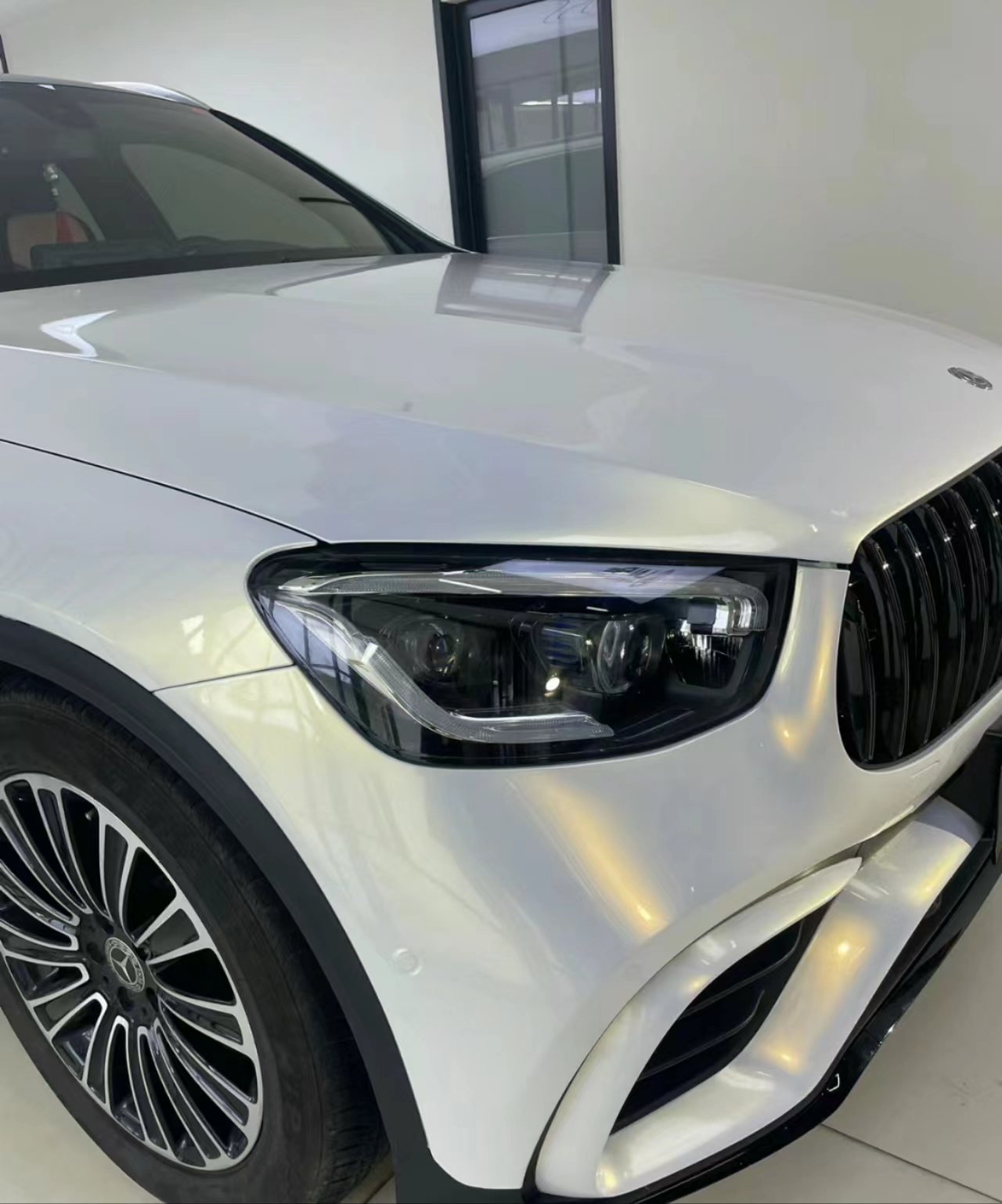  Ravoony Plus PET Glossy White to Gold Car Wrap review Brandon Miller 01