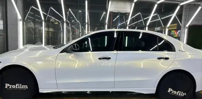  Ravoony Plus Glossy White to Gold Car Wrap review Pedro  Carvalho  01
