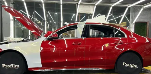  Ravoony Plus Glossy White to Gold Car Wrap review 