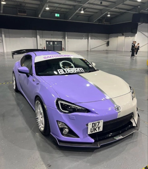 Ravoony Plus Glossy Lavender Purple Car Wrap review 