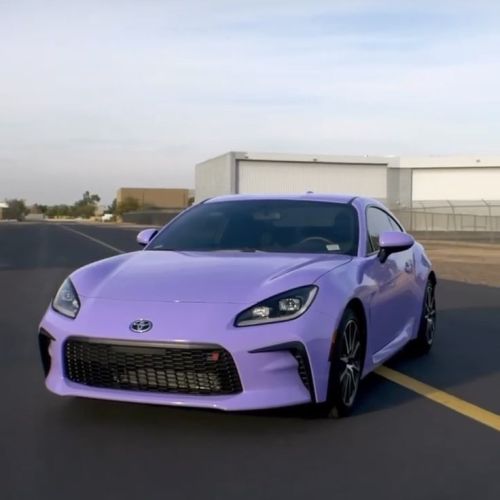 Ravoony Plus Glossy Lavender Purple Car Wrap review 
