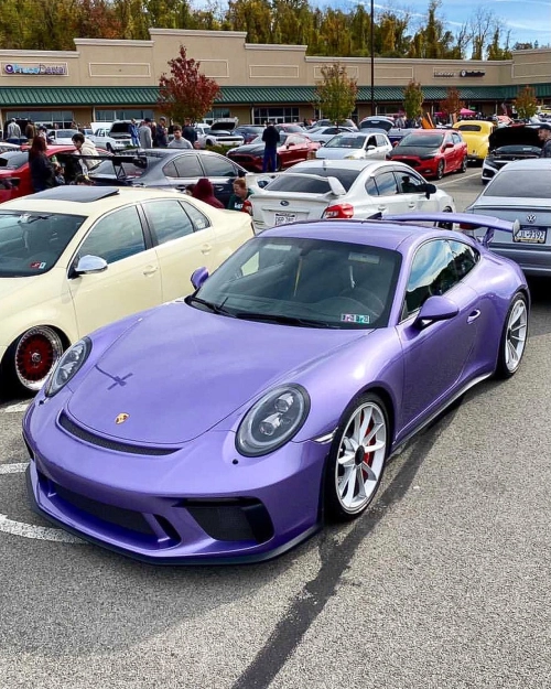 Ravoony Plus Gloss Liquid Metallic Viola Purple Car Wrap review 