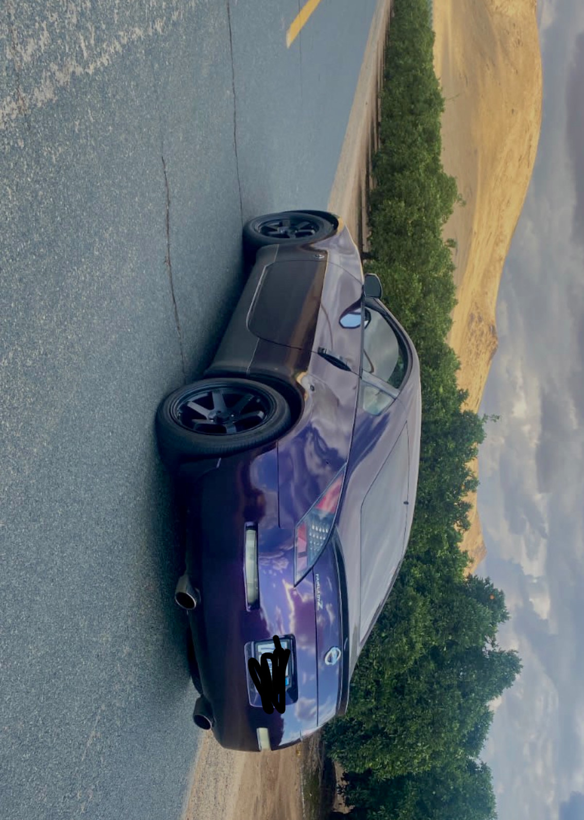 Ravoony Plus Gloss Midnight Purple Car Vinyl Wrap review Ebelyn Serrano 01