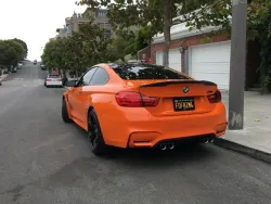 Ravoony Plus Gloss Orange Car Wrap review Braden Nelson 