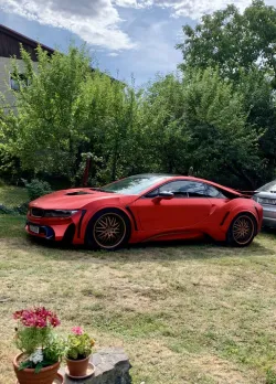 Ravoony Plus Matte Chrome Red Vinyl Car Wrap review Emmanuel Joseph