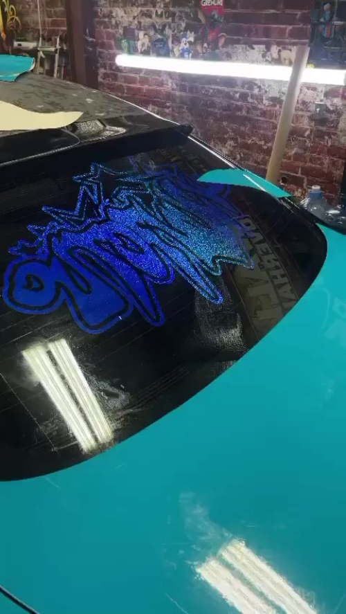 Ravoony Plus Glossy Miami Blue Vinyl Wrap review Kamarion Harris