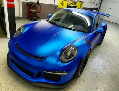 Ravoony Plus Ultra Matte Blueberry Dark Blue Vinyl Wrap review Arthur  Green