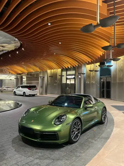 Ravoony Plus Glossy Metallic Mamba Green Car Vinyl Wrap review Yatana  Tensue