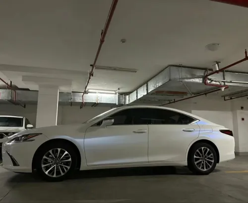 Ravoony Plus Glossy White to Blue Car Vinyl Wrap review 