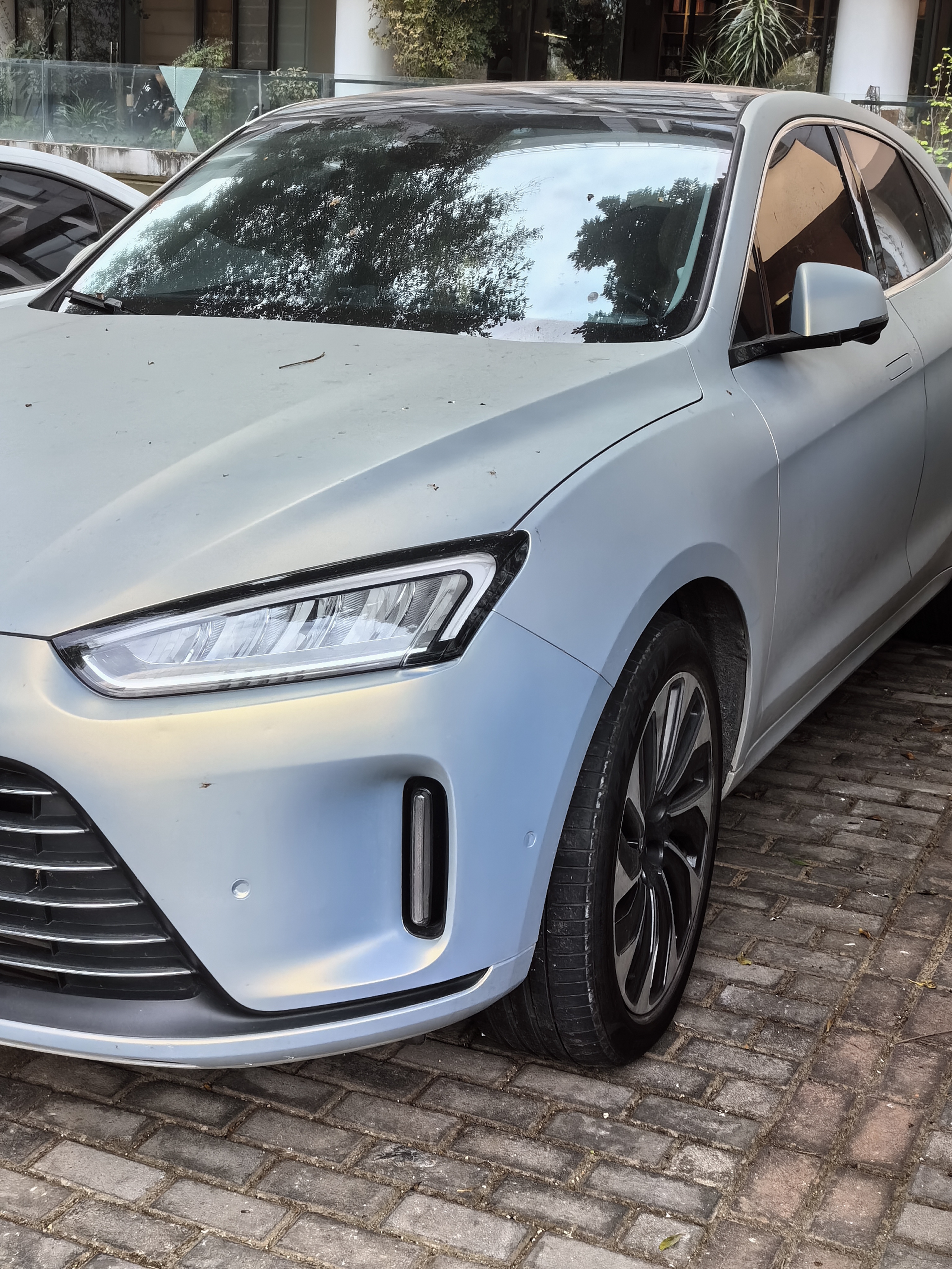 Ravoony Plus Ultra-Matte Gold Blue Car Vinyl Wrap review jace parris 02