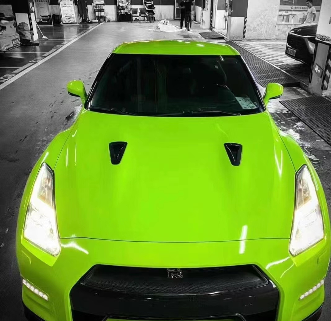 Ravoony Plus Gloss Apple Green Car Wrap review 2
