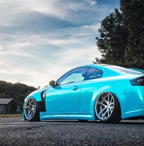 Ravoony Plus Gloss Metal Paint Ocean Blue Car Wrap review