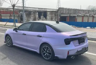 Ravoony Plus Twin Silver Purple Car Vinyl Wrap review Isaac Morales