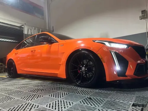 Ravoony Plus Gloss Orange Car Wrap review