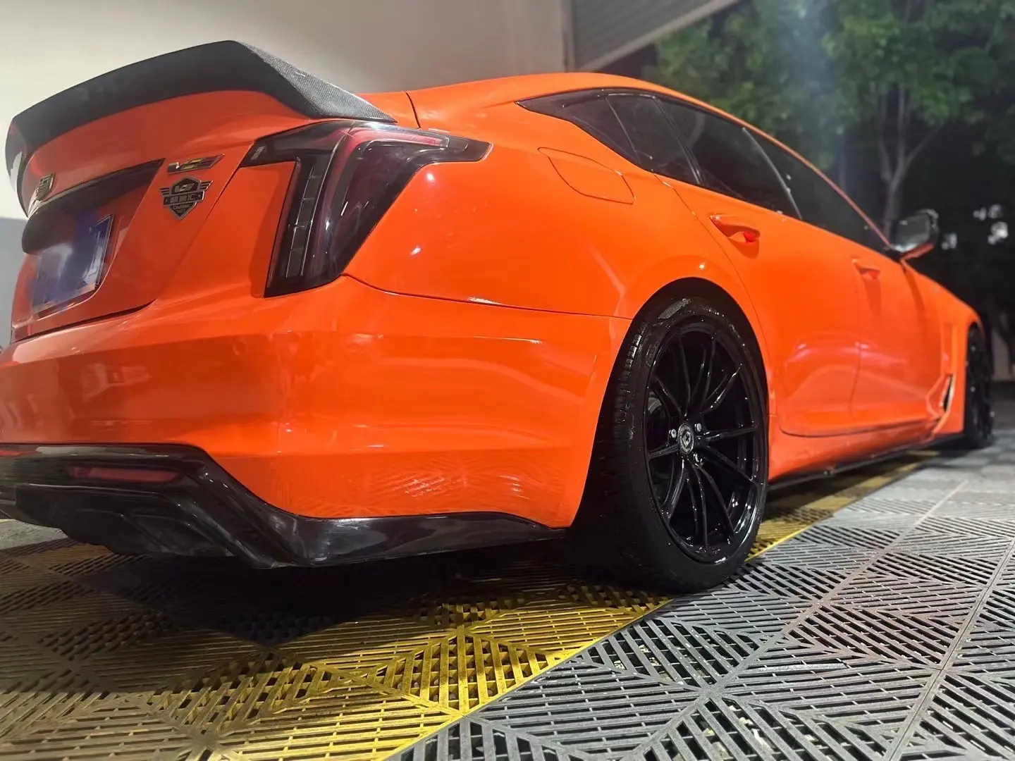 Ravoony Plus PET Gloss Orange Car Wrap review Micah Dahl 02