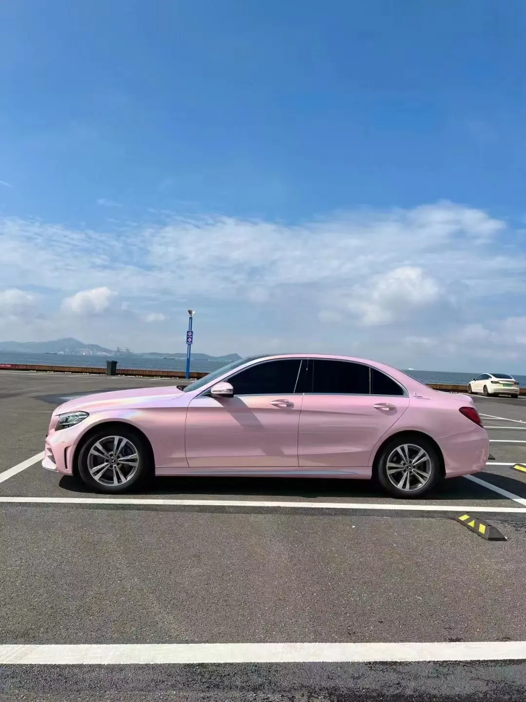 Ravoony Plus Gloss Laser Light Pink Car Wrap review Raemar Williams 03
