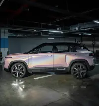 Ravoony Plus Gloss Laser Light Pink Car Wrap review 0