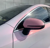 Ravoony Plus Glossy Flower Pink Car Wrap review 1
