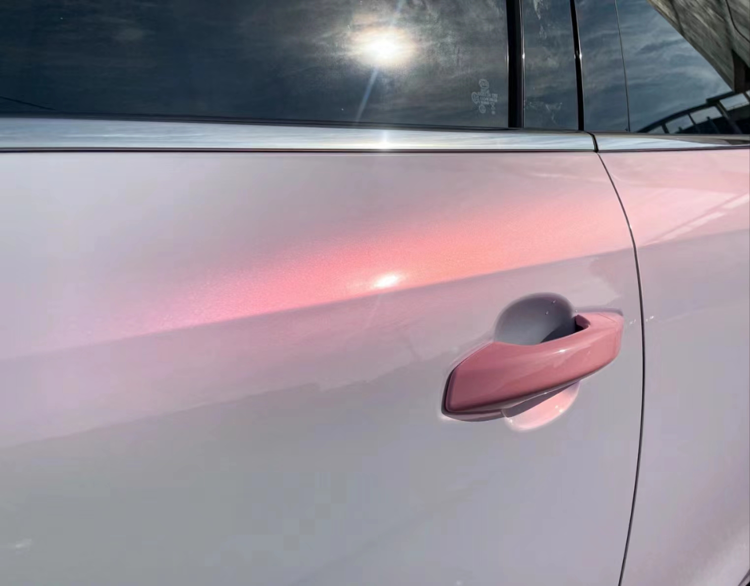 Ravoony Plus Glossy Flower Pink Car Wrap review BRODIE ROSS 04