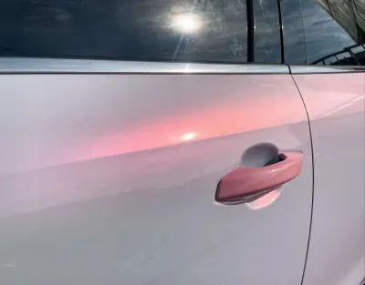 Ravoony Plus Glossy Flower Pink Car Wrap review BRODIE ROSS 03