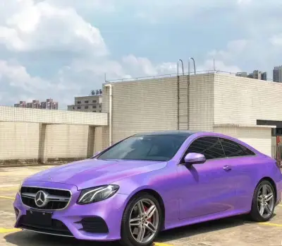 Ravoony Plus Glossy Laser Light Purple Car Wrap review Eric Keith 01