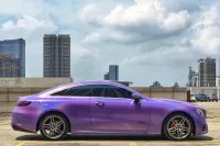 Ravoony Plus Glossy Laser Light Purple Car Wrap review 0