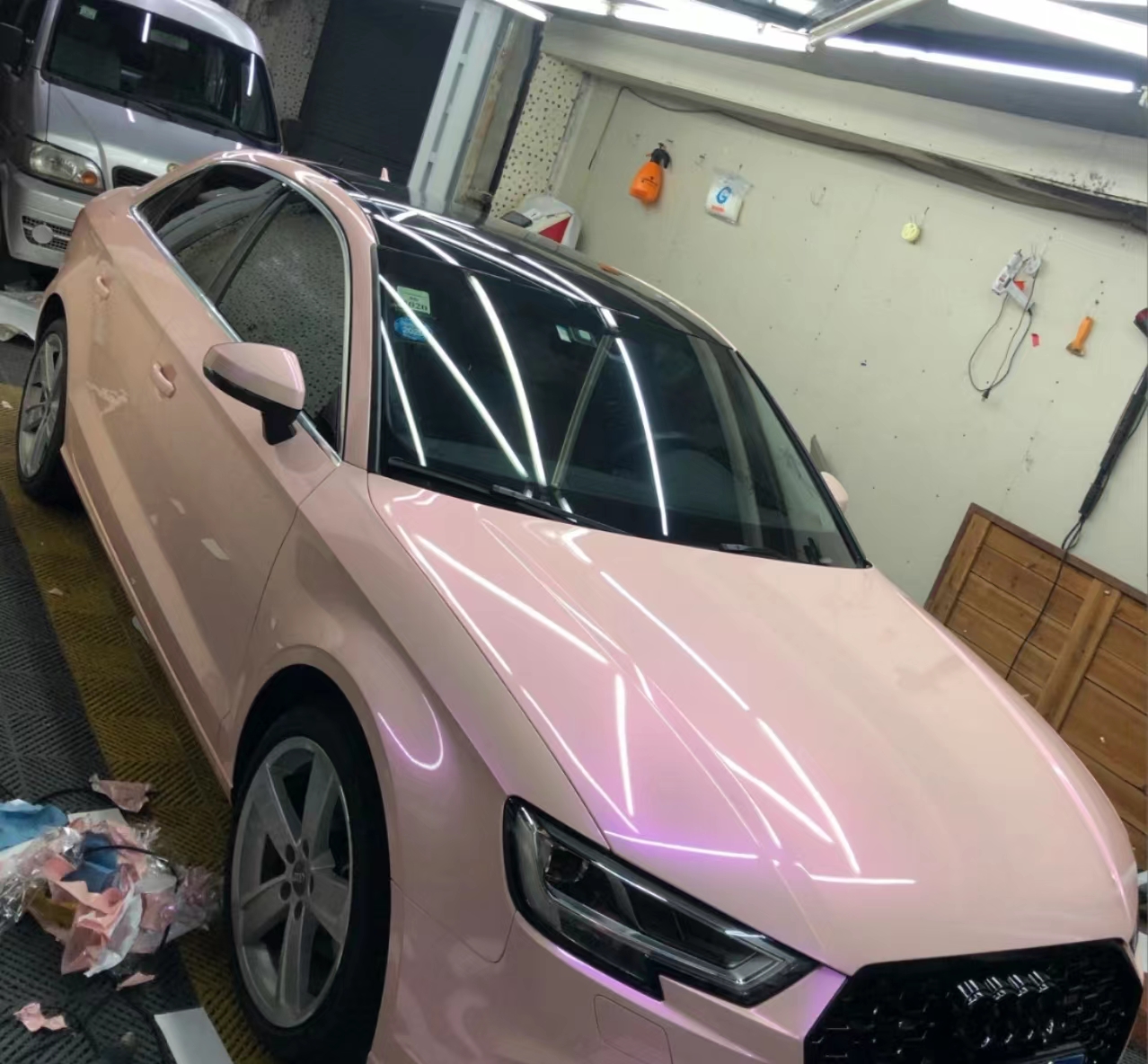 Ravoony Plus Twin Magic Pink Car Vinyl Wrap review Mark Masek 01