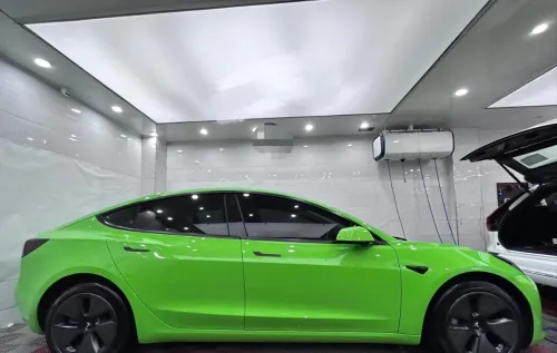 Ravoony Plus Lime Green Vinyl Wrap review 
