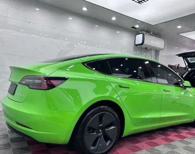  Ravoony Plus Lime Green Vinyl Wrap review Ana Gardea 01