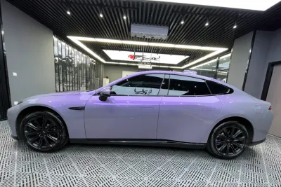 Ravoony Plus PET Twin Candy Grey Purple Color Fliper Car Wrap review Maurice Jackson