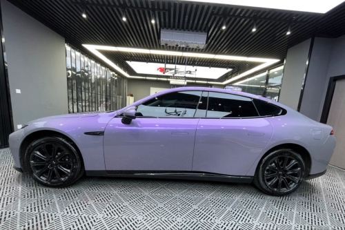 Ravoony Plus Twin Candy Grey Purple Color Fliper Car Wrap review 