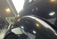 Ravoony Plus Gloss Metallic Black Car Vinyl Wrap review 2