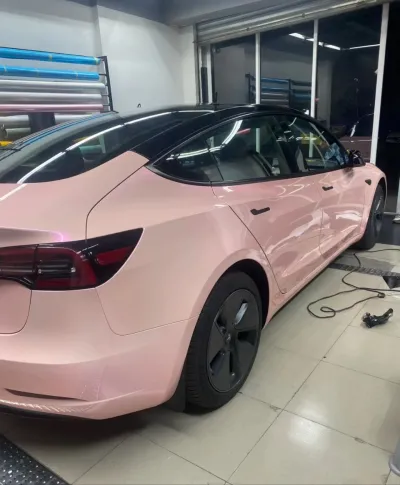 Ravoony Plus Twin Magic Pink Car Vinyl Wrap review Tim Layne 00