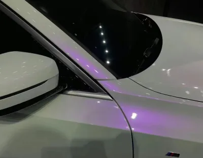 Ravoony Plus Glossy White to Purple Vinyl Car Wrap review Ryota Okutani