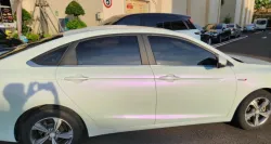Ravoony Plus Glossy White to Purple Vinyl Car Wrap review Charles Henry 01