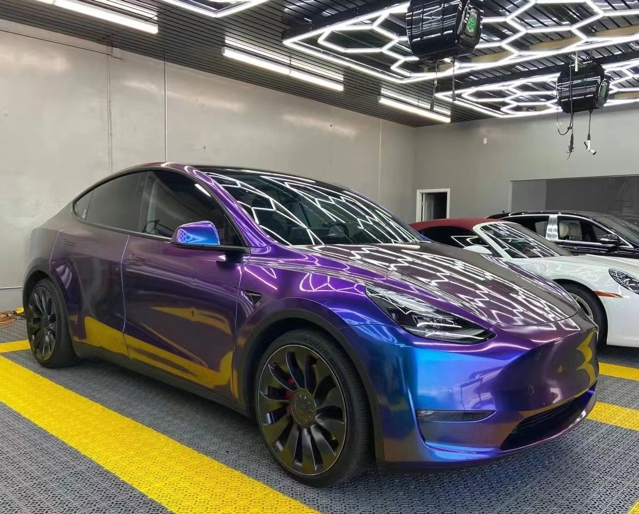 Ravoony Plus Purple And Blue Chameleon Car Wrap review dm Drogeriemarkt Petra Berger 00