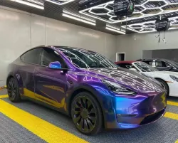 Ravoony Plus Purple And Blue Chameleon Car Wrap review dm Drogeriemarkt  Petra Berger 01