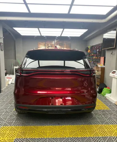 Ravoony Plus Liquid Metallic Dragon Blood Red Vinyl Car Wrap review Ernest Salazar 00