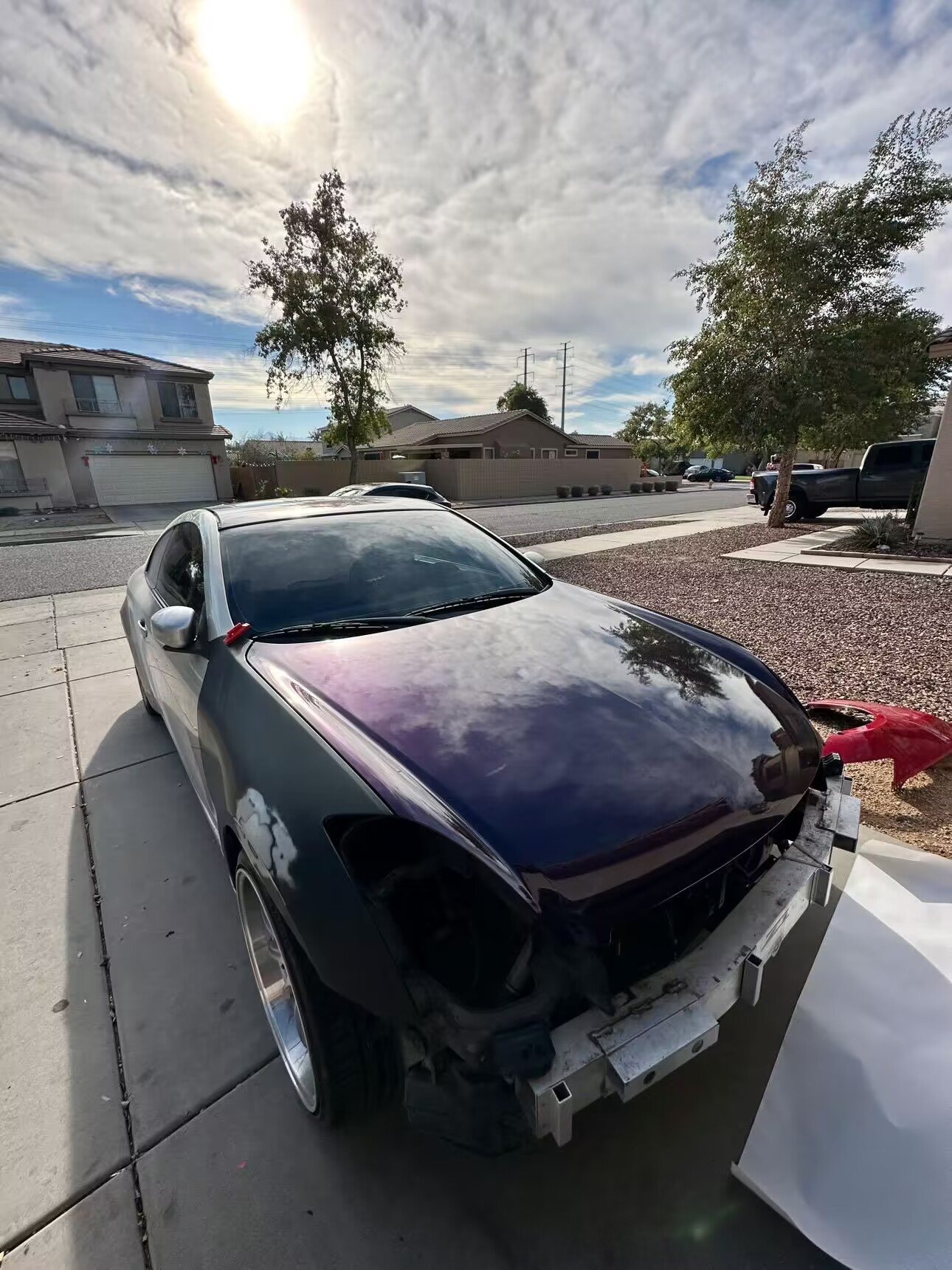 Ravoony Plus Gloss Midnight Purple Car Vinyl Wrap review Joshua Short 00